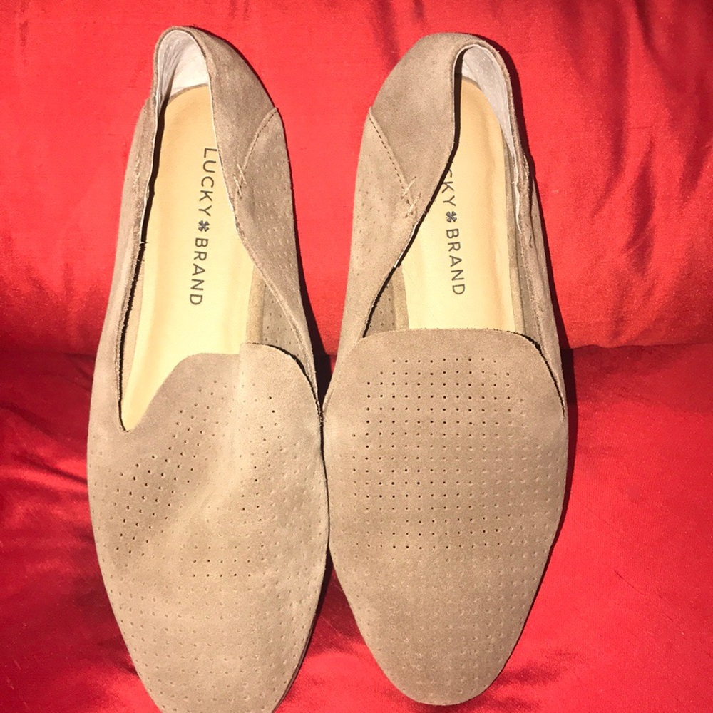 Suede Flats